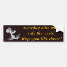 Someday Mice Bumper Stickers