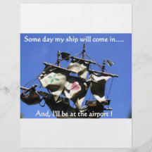 SOMEDAY MY SHIP WILL COME IN 2 FLYER