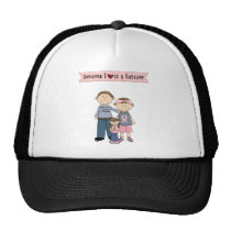 Someone I Love Is A Survivor hats