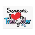 Someone I Love is Transgender postcards