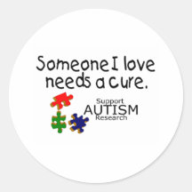 Someone I Love (Puzzle Pieces) Sticker