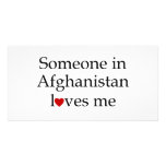 Someone in Afghanistan Loves Me Photo Greeting Card