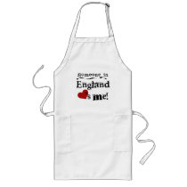 Someone In England Loves Me Apron