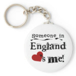 Someone In England Loves Me Keychains