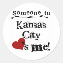 Someone in Kansas City Stickers
