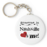 Someone in Nashville Keychain