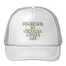 Someone in Nevada loves me Mesh Hats