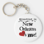 Someone in New Orleans Keychain