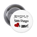 Someone in San Diego Button