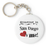 Someone in San Diego Key Chain