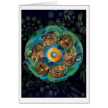 Somersaulting Universe (Cosmic Cats) Card