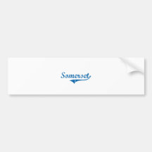 Somerset Kentucky Classic Design Bumper Stickers
