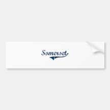 Somerset Pennsylvania Classic Design Bumper Stickers
