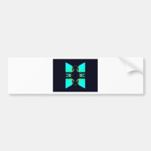 Something Different - Modern Urban Futurism Bumper Sticker