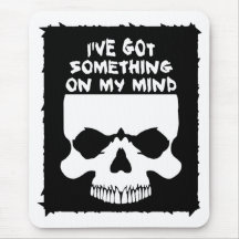 Something On My Mind Mouse Pads