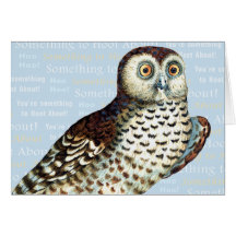 Something To Hoot About Greeting Card