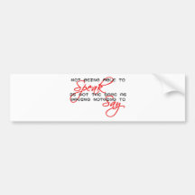Something to Say copy Bumper Sticker