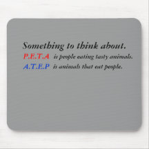Something to think about. mouse pad
