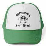 Sometimes I'm A Sour Kraut German Trucker Hats
