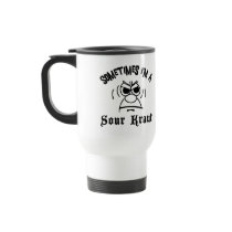 Sometimes I'm A Sour Kraut German Coffee Mugs