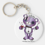 Sometimes-love-has-to-hurt Key Chain