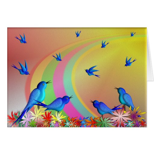 SOMEWHERE........OVER THE RAINBOW! CARD