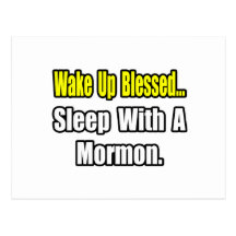 Sommeil avec un mormon cartes postales