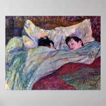 Sommeil par Toulouse-Lautrec Posters
