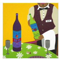 Sommelier de vin impression photo