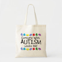 Somone avec l'autisme m'aime (pp) sacs