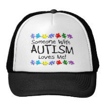 Somone With Autism Loves Me (PP) Trucker Hat