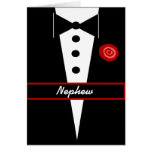 SON Be My Ring Bearer Card with Tux