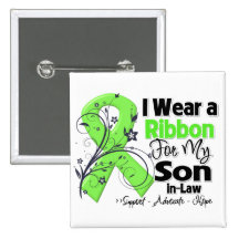 Son-in-Law - Lymphoma Ribbon Pinback Button