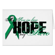 Son-in-law My Hero - Kidney Cancer Hope Cards