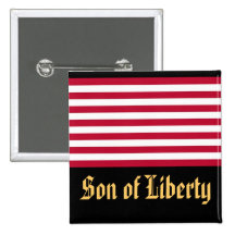 Son of Liberty Pinback Button