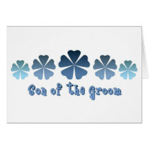Son of the Groom Greeting Card