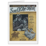 Son of the Sheik Vintage Songbook Cover Cards