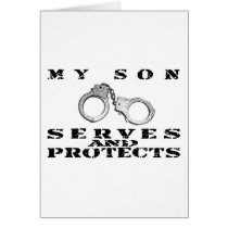 Son Serves Protects - Cuffs