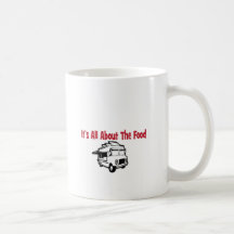 son tout environ le camion de nourriture de nourri tasse à café