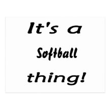 Son une chose du base-ball ! cartes postales