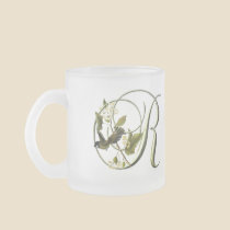 Sonbird Initial R mugs