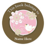 Song Bird This Book Belongs To Stickers