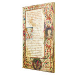Song in praise of Laure Gallery Wrapped Canvas