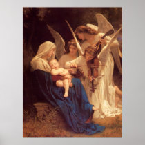 Song of the Angels by Bouguereau Fine Art Print