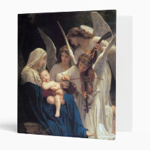 Song of the Angels by William Adolphe Bouguereau Binder