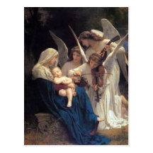 Song of the Angels by William Adolphe Bouguereau Postcards