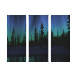 "Song of the Sky" Triptych Canvas