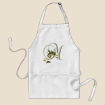 Songbird Initial M aprons