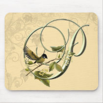 Songbird Initial P mousepads