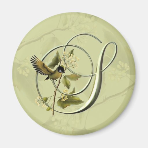 Songbird Initial S Magnets